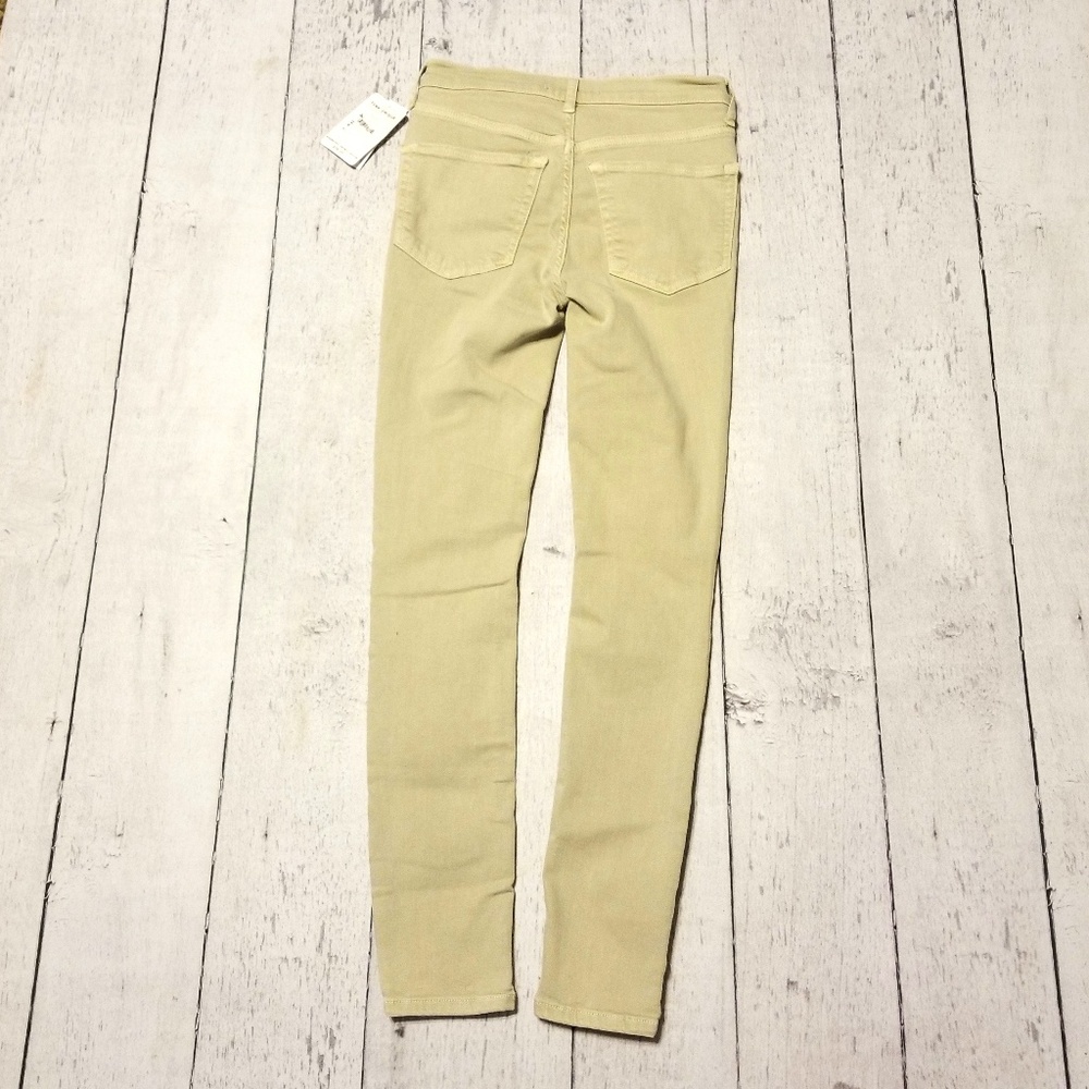 Free People High Waisted Busted Knee Skinny Jean - Picture 3 of 5